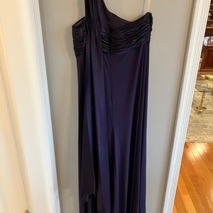Plum/ Eggplant wedding/ prom gown. Worn once